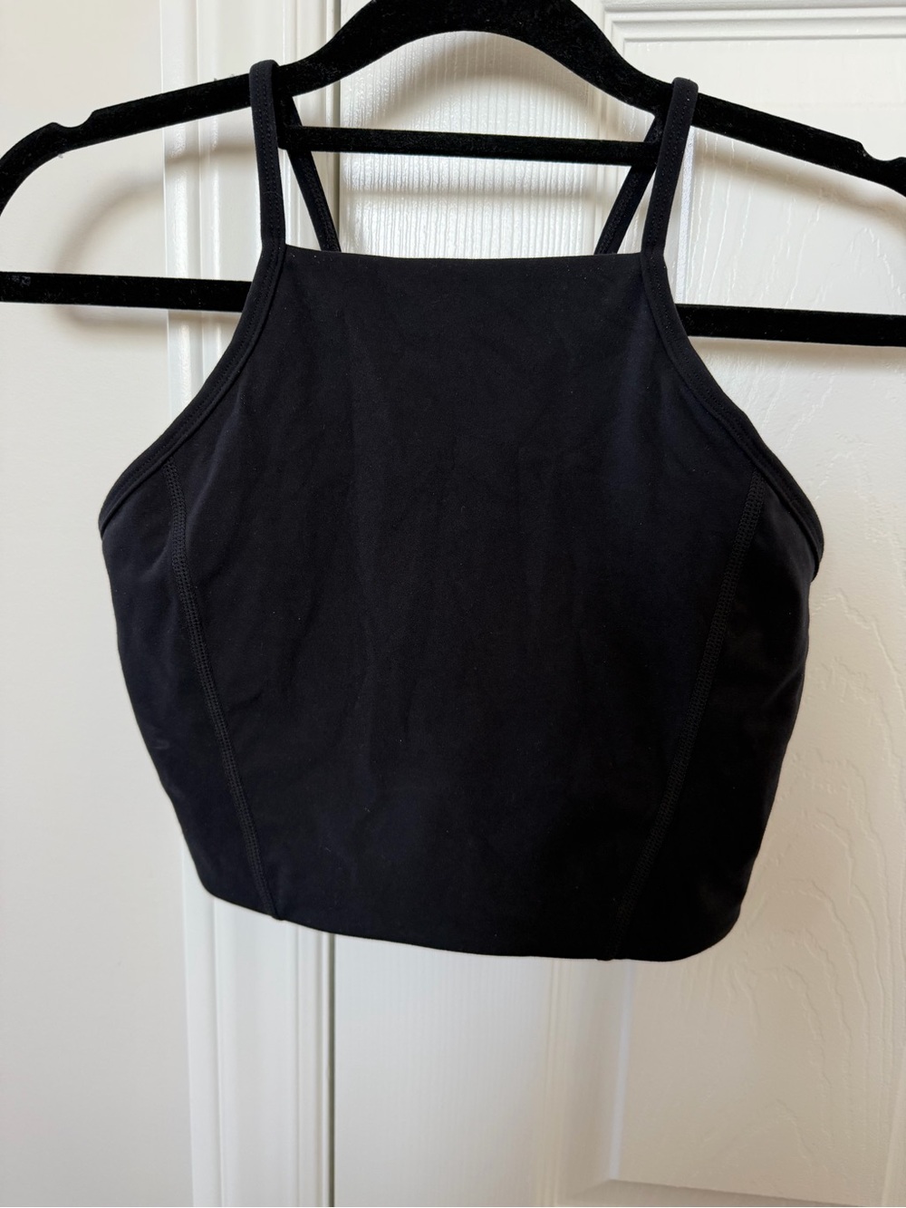 BuffBunny Black ivy Crop Top